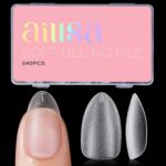 Best Nail Tips – AILLSA Short Almond Press On Gel Nail Tips Review