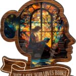Best Christmas Ornament – Artsy Woodsy Book Lover Suncatcher Review