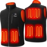 Best Heated Vest – Men’s 16000mAh Rechargeable Fleece Vest Review