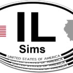 Best Stickers – Sims, Illinois Oval Sticker – 4 Pack Review
