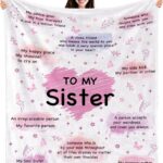 Best Gifts for Sisters – Sister Blanket Gift – Christmas Birthday Review