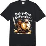 Best T-Shirt – Dairy Free Defender Says No Funny Meme Review