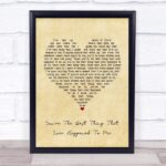 Best Home Decor – You’re The Best Thing That Ever Happened to Me Song Lyric Print Review