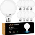 Best Vanity Light Bulbs – 8-Pack LED Bathroom Bulbs Review