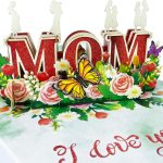 Best Unique Gift – 3D Popup Card for Mom – Handmade I Love You Review