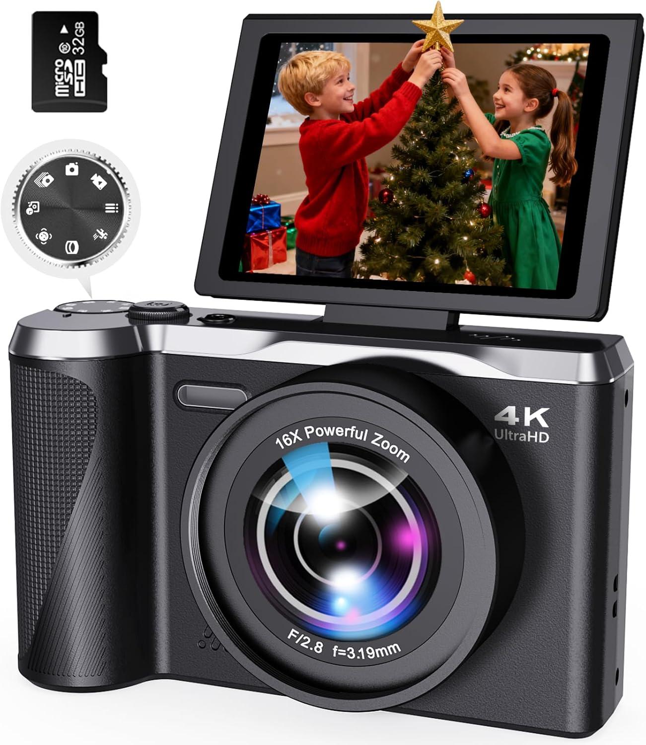 Best Digital Camera – 4K Vlogging Camera with Flip Screen Review