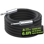Best Speaker Cable – 12 AWG OFC 6.6ft Nylon Braided Review