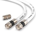 Best Electronics – G-PLUG 6FT RG6 Coaxial Cable Connectors Review