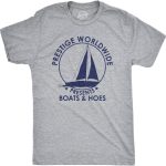 Best Men’s Novelty T-Shirt – Crazy Dog Prestige Worldwide Boats Review