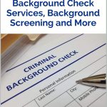 Best Guide – Background Checks: The Ultimate Guide to Background Check Services, Background Screening and More Review