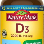 Best Vitamin D Supplement – Nature Made Vitamin D3 2000 IU Review