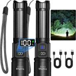 Best Flashlight – TrixHub Rechargeable Flashlights 2 Pack Review