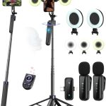 Best Vlogging Kit – Autofocus Tripod with Light & Mic Review