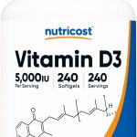 Best Vitamin D Supplement – Nutricost Vitamin D3 5,000 IU Review