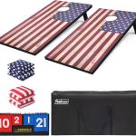 Best Cornhole Set – Regulation/Tailgate Boards with 8 Bags Review