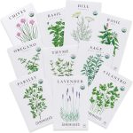 Best Herb Seeds – Sereniseed Certified Organic Herb Seeds (10-Pack) Review