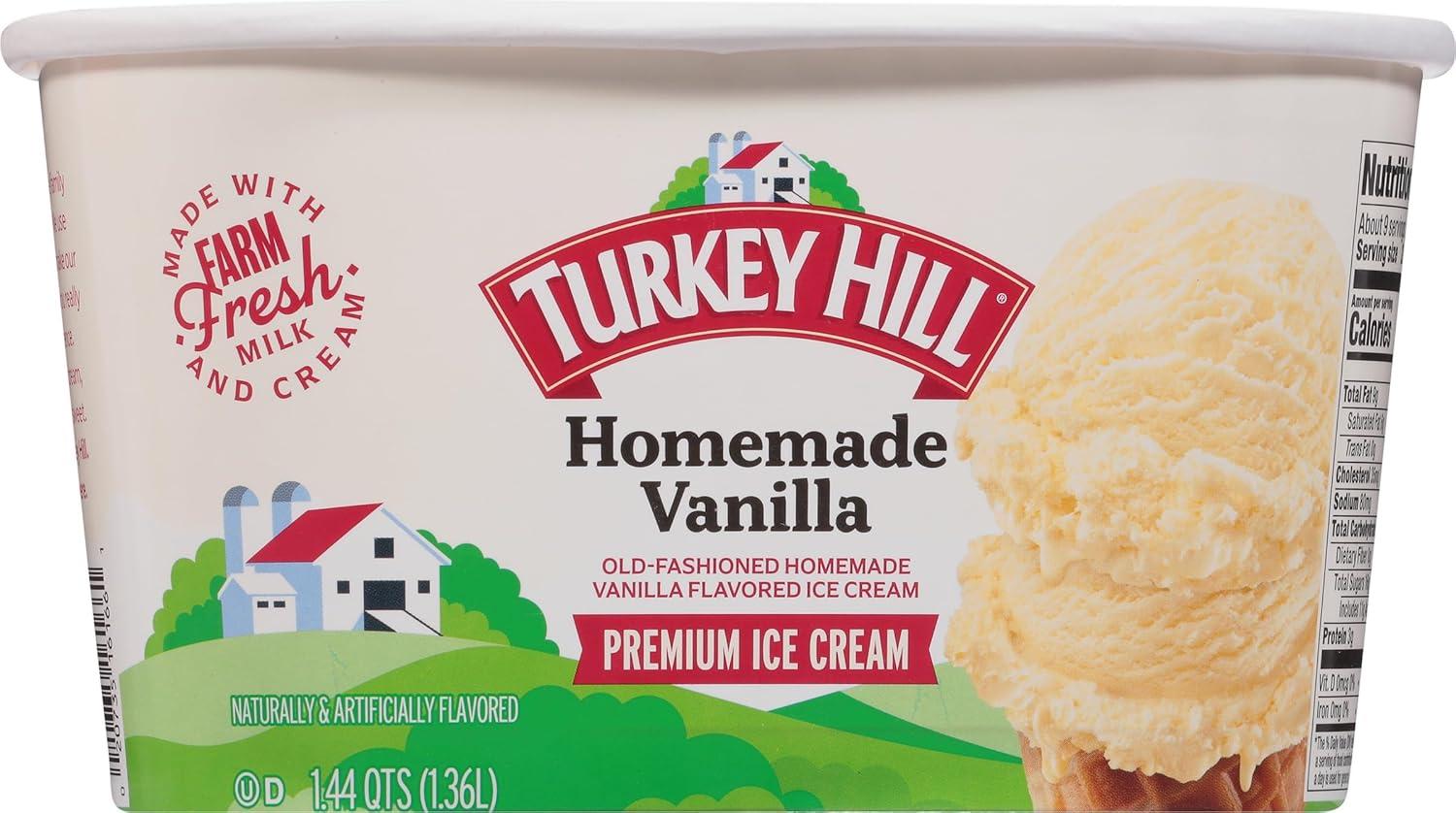 Best Ice Cream – Turkey Hill, Homemade Vanilla 46 Fl Oz Review
