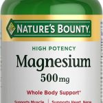 Best Magnesium Supplement – Nature’s Bounty Magnesium 500 mg Review