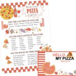 Best Party Game – Besttile Pizza Name Game Card & Stickers Review