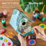 Best Acrylic Paint – Shuttle Art 36 Colors Set with Brushes Review