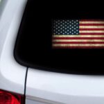Best Automotive – Rustic American Flag Decal Vinyl Graphic Bumper Sticker Review