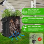 Best Gardening Gear – 4 Pcs 15 Gallon Potato Grow Bags Review