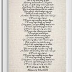 Best Custom Gift – Song Lyrics Printed on Cotton Review